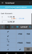 CalcTape калькулятор для Android