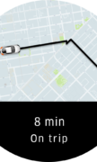 Uber — Заказ поездки для Android